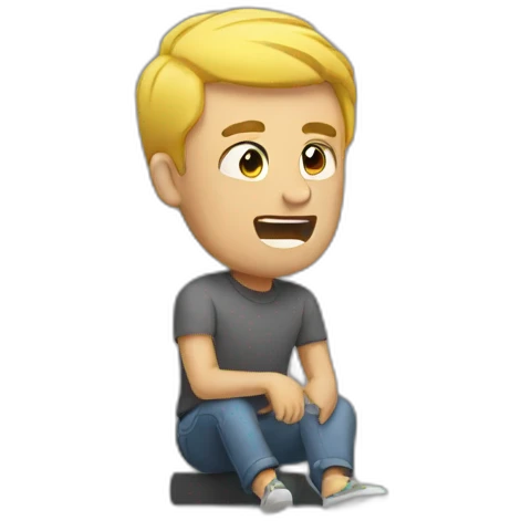 Burnout emoji