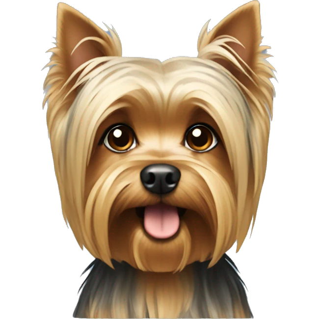 Yorkshire terrier emoji