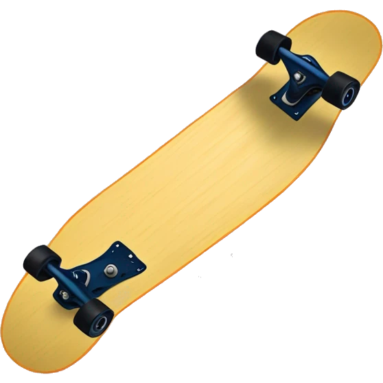 Banna sullo skateboard emoji