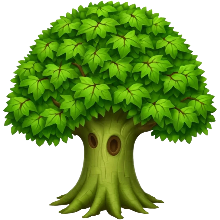 Boison tree emoji