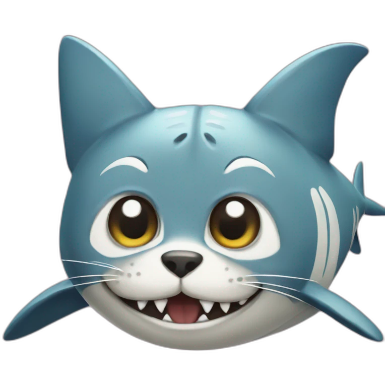 shark-cat emoji