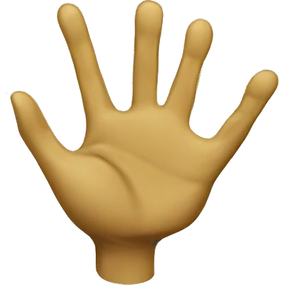 Yellow guy with hands up emoji