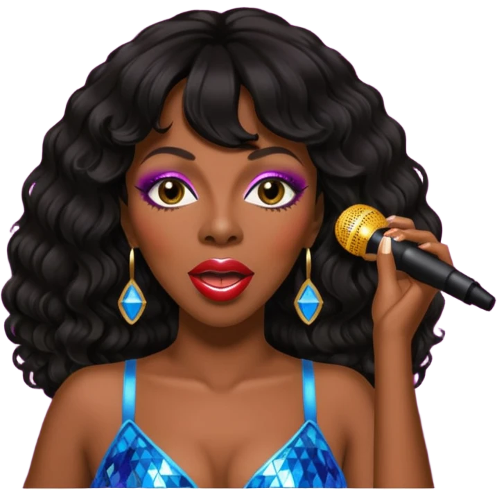 Donna summer disco black singer emoji