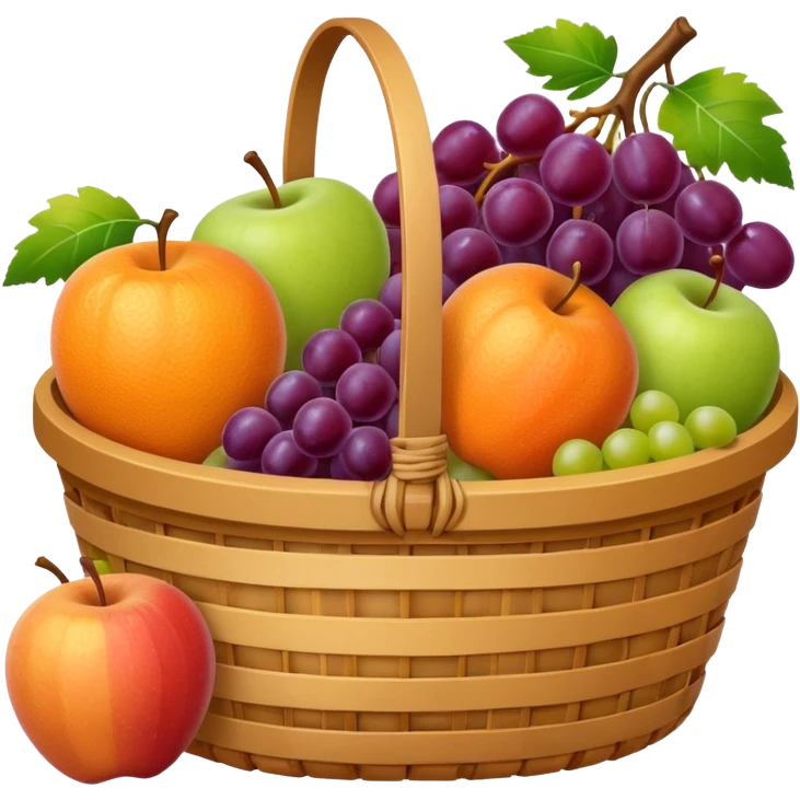 fruits in basket emoji