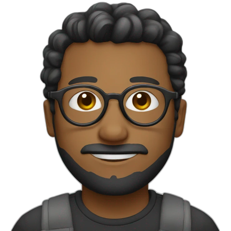 FuzeIII, round glasses emoji