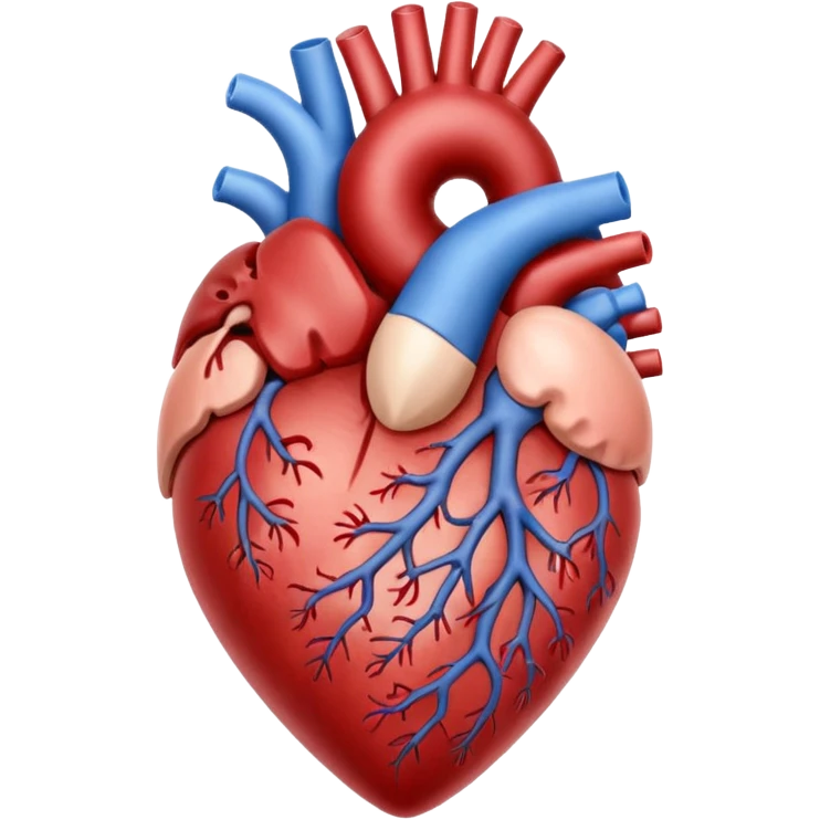 hand holding heart organ emoji