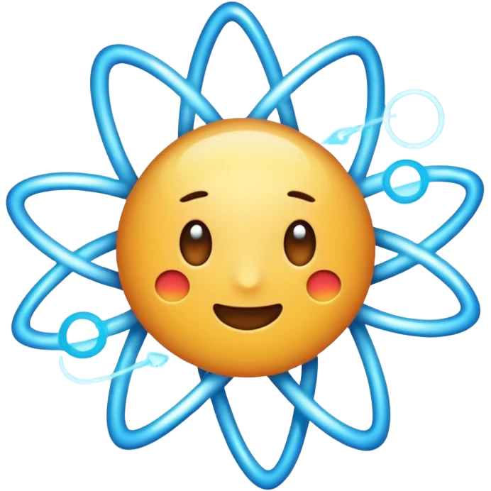 photon, electron emoji