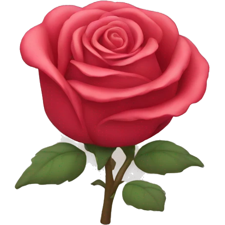 Rose toy emoji
