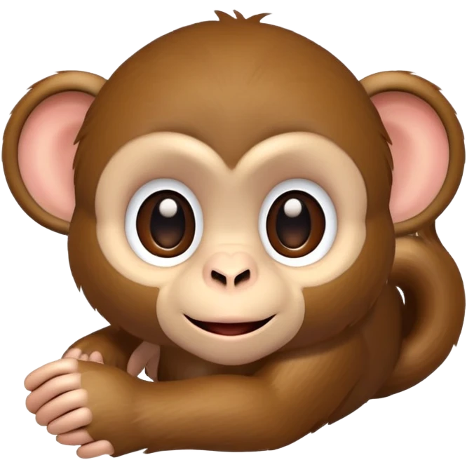 cute monkey emoji