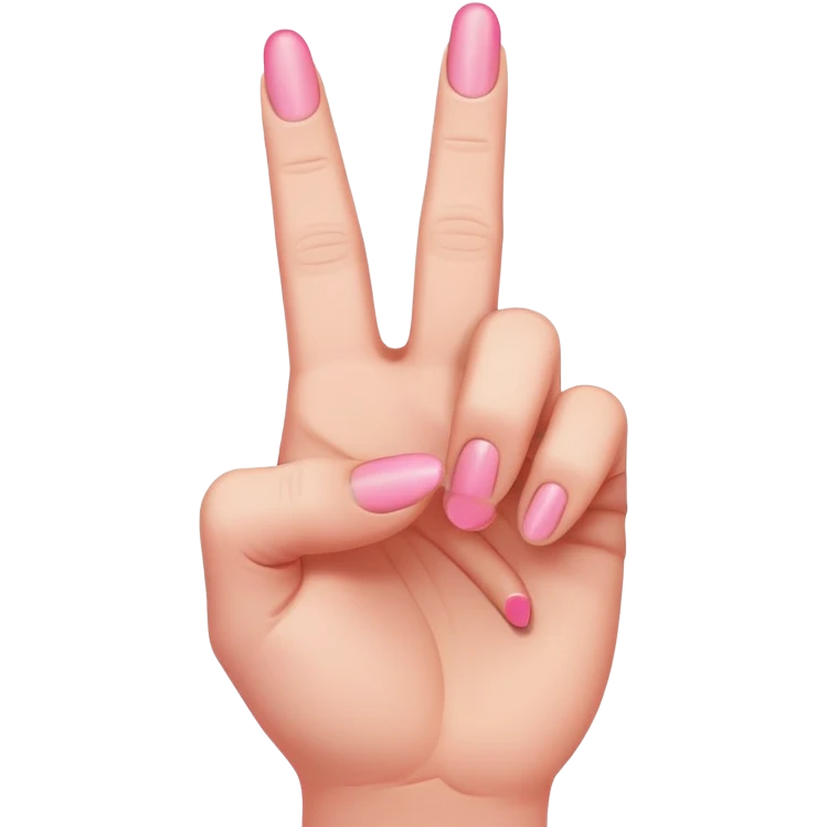 pink middle finger  emoji