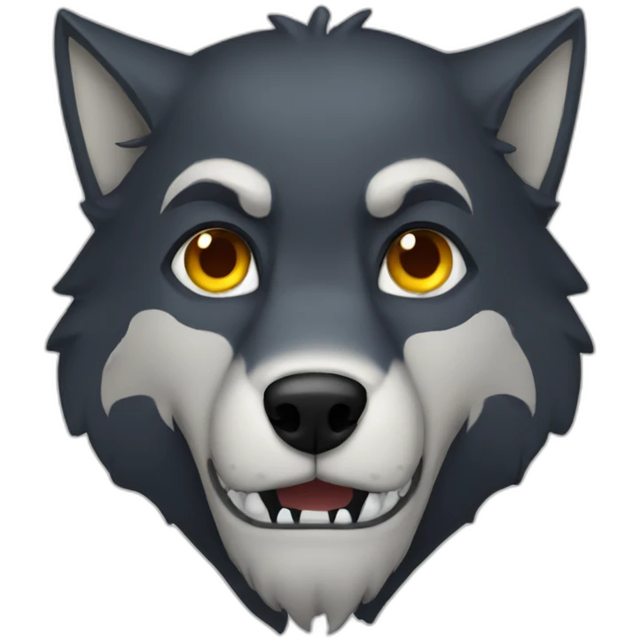 villain wolf emoji
