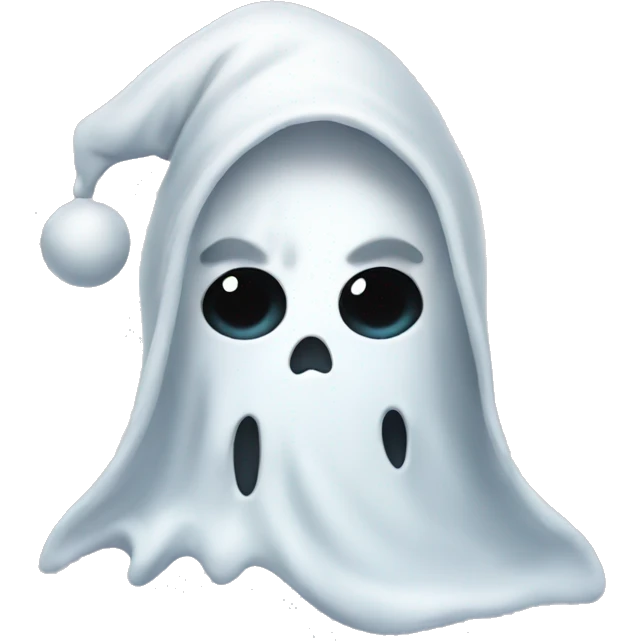 Christmas ghost emoji