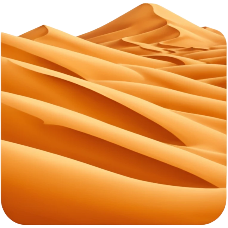The Sahara Desert emoji