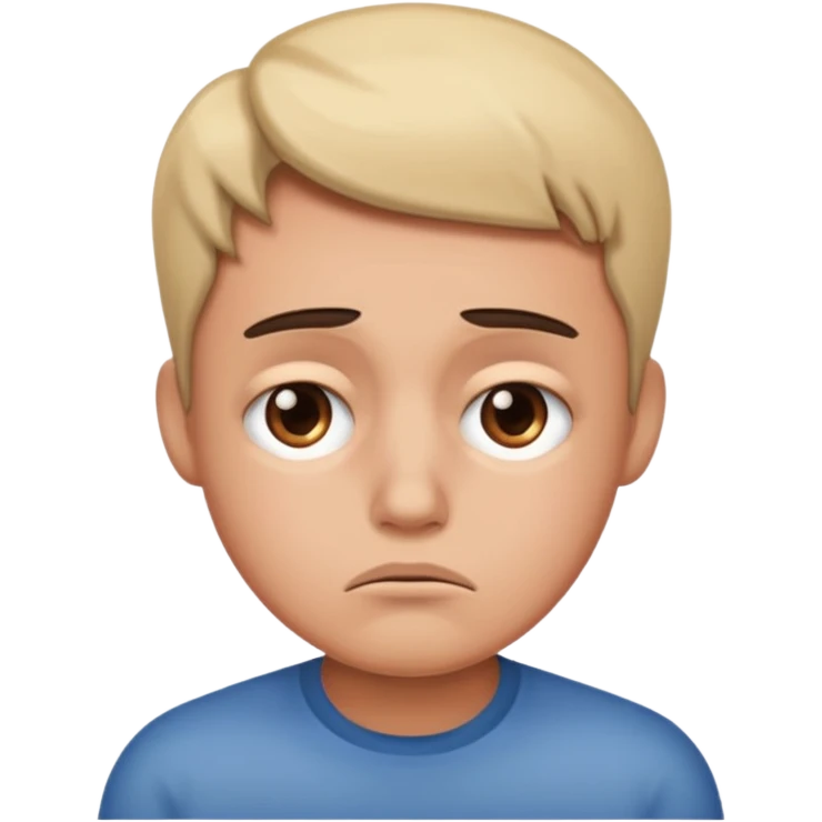 dissapointed face emoji