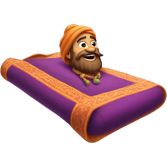Magic carpet ride emoji