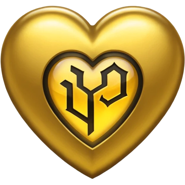 Hufflepuff’s heart hogwarts  emoji