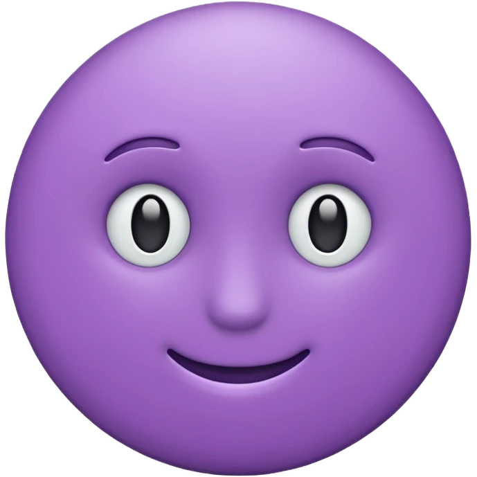 Purple colour emoji  emoji