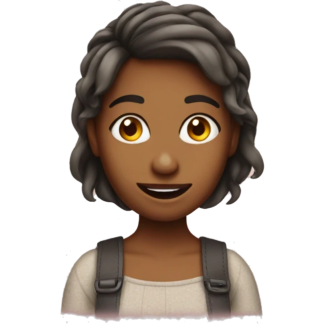 Funny girl emoji