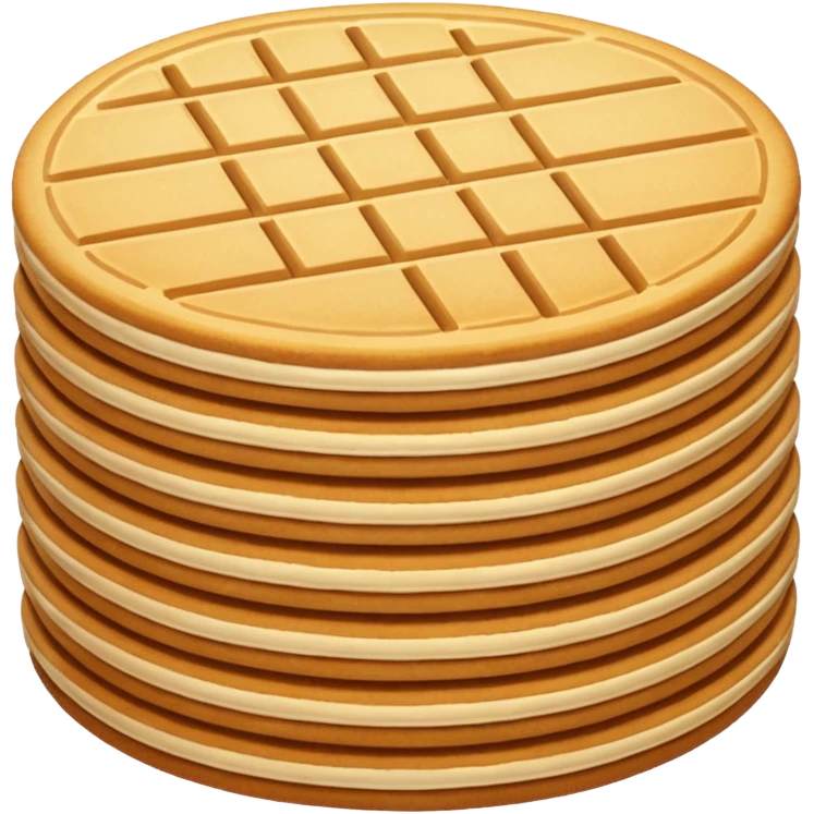 Vanilla wafer emoji