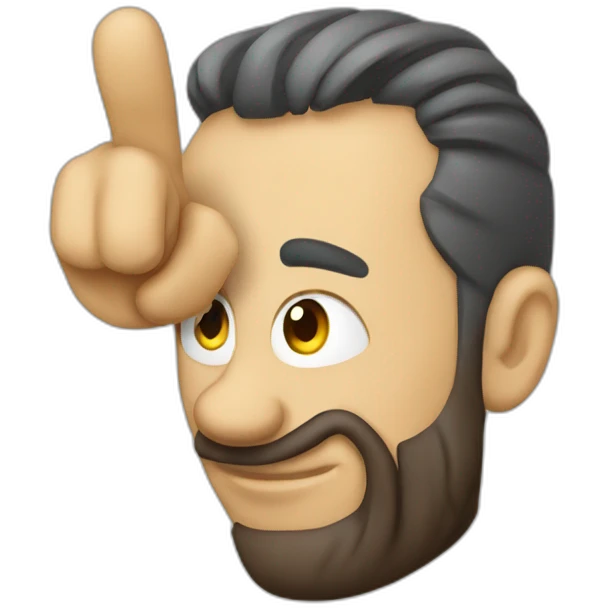 zeigen mit finger emoji