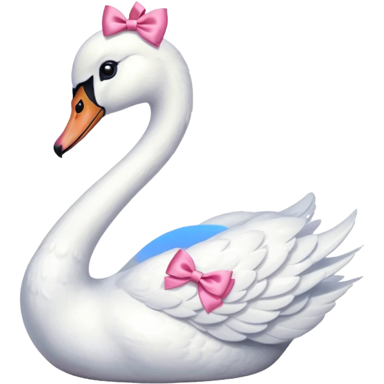 🦢🎀 emoji