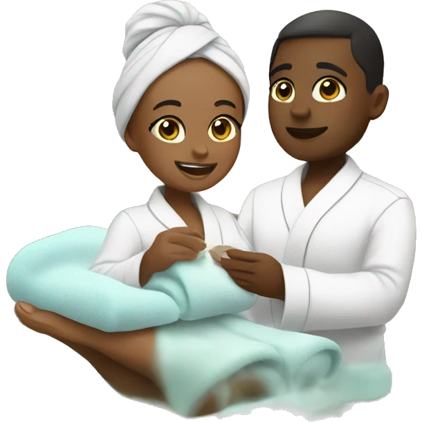 Spa day emoji