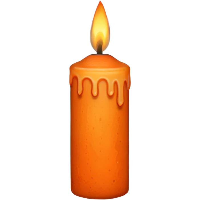 autumn vibe candle emoji