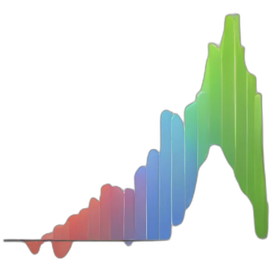 descending graph emoji