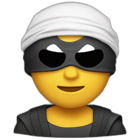 Batman wearing durag emoji