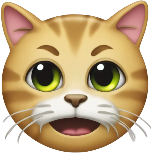 Puke cat emoji
