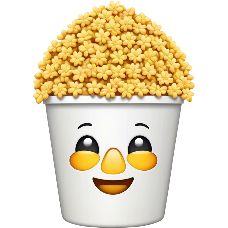 the popcorn bucket emoji but with sunflower seeds instead of popcorn emoji