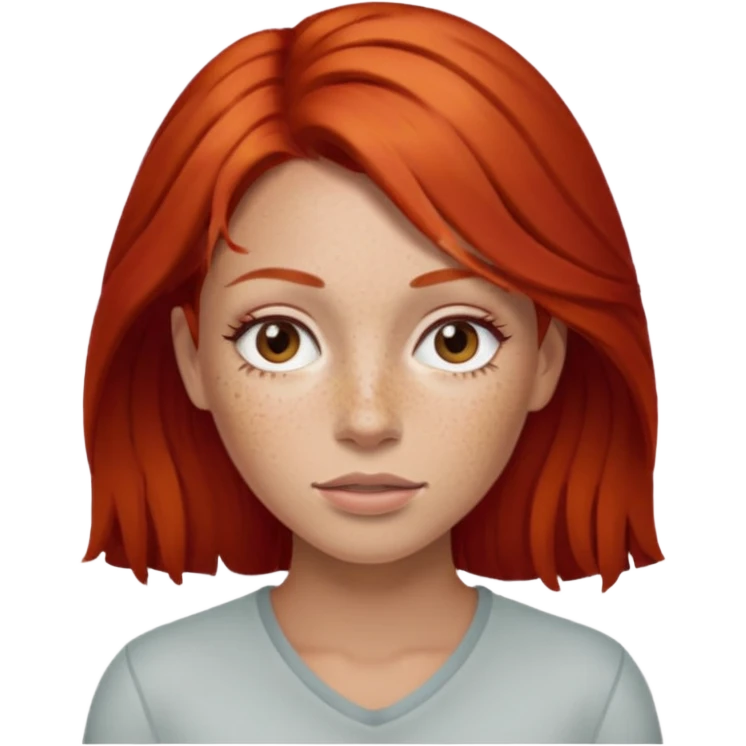 ogeti rossa femine emoji