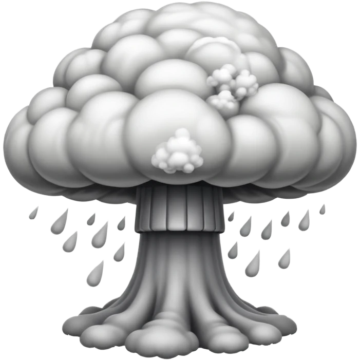 Can we make a nuclair bomb musroom cloud emoji emoji
