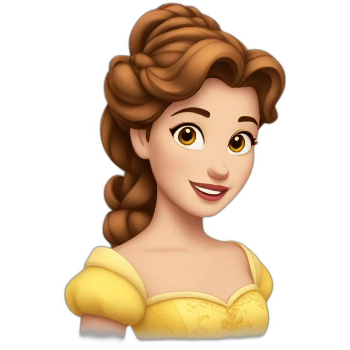 Disney’s Belle emoji