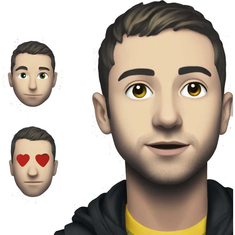 Tyler Joseph from twenty one pilots emoji