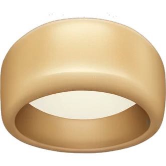 beige wedding ring emoji