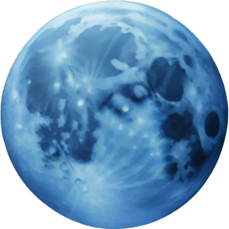 blue moon emoji