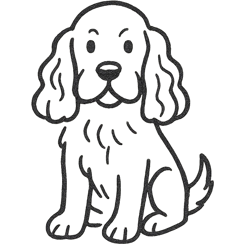 cocker spaniel dog emoji