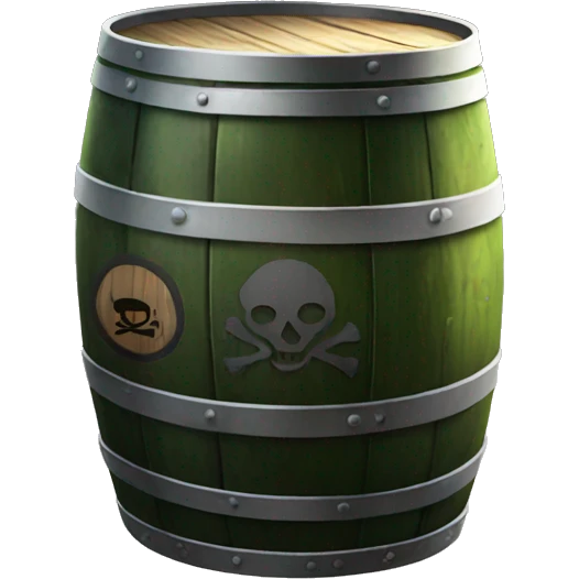 toxic barrel emoji