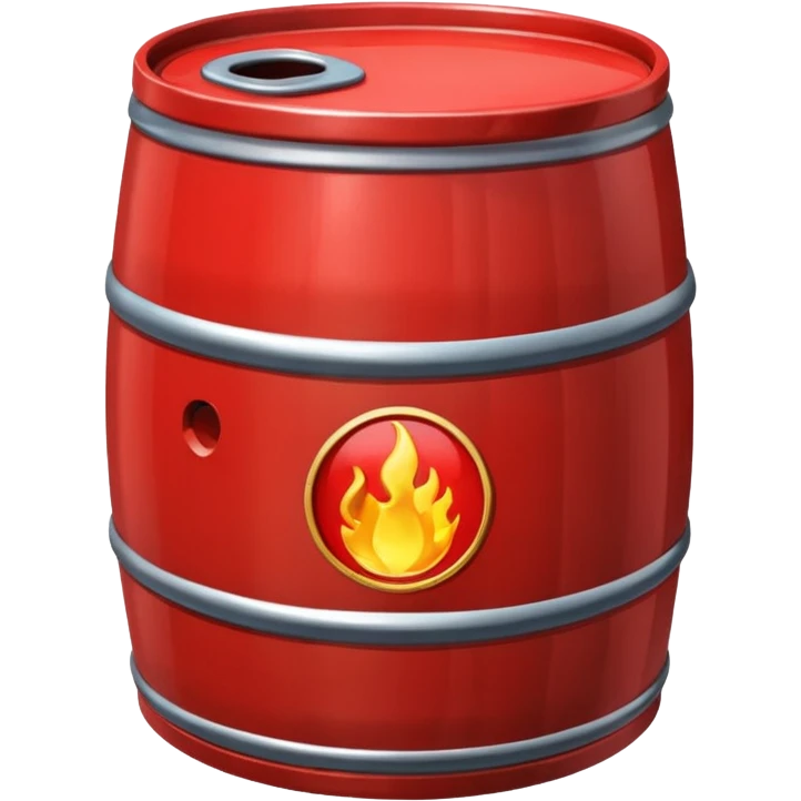 red barrel oil emoji