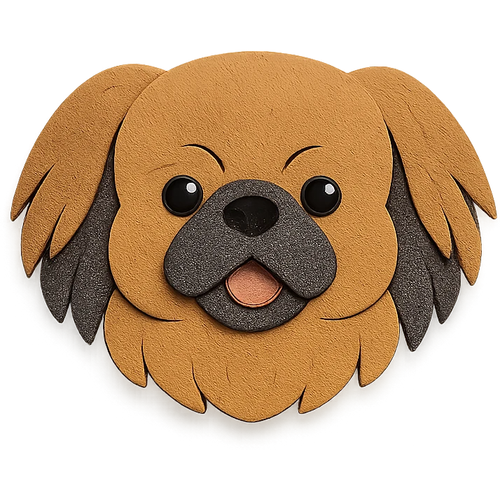 Pekingese dog emoji