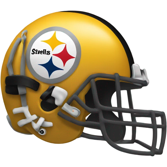 Steelers football  emoji
