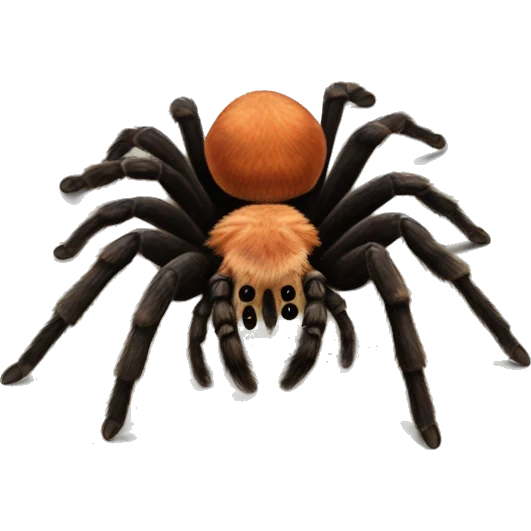 mexican red knee tarantula  emoji