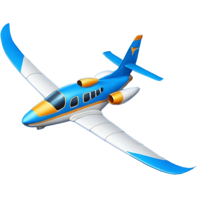 Skyhawk Flying over mountains emoji