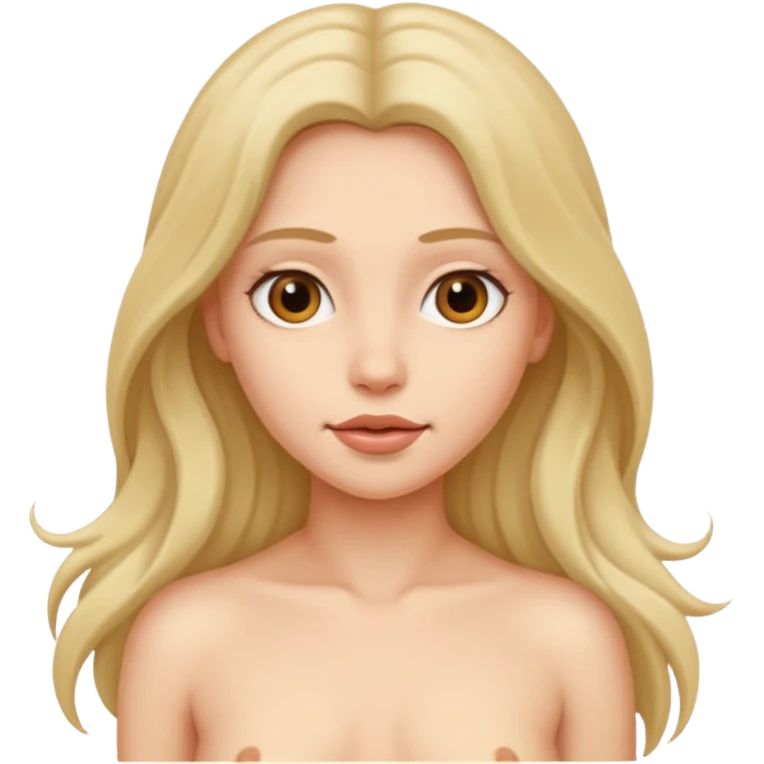 Naked woman emoji