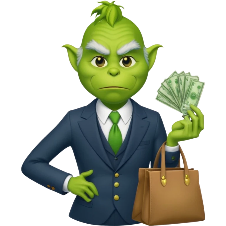 Scammer Grinch emoji