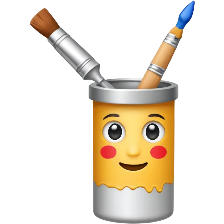 artist paint tube  emoji