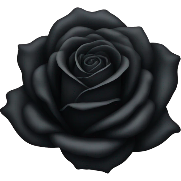 black rose emoji