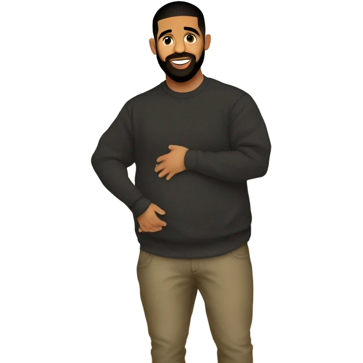 Pregnant drake emoji