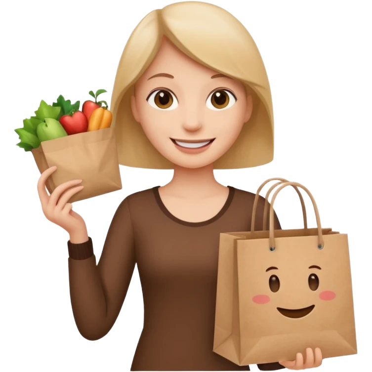 Mom said you could go get her some thing for the weekend emoji